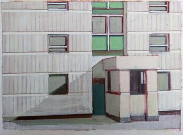 Original Architecture Paintings by paul crook