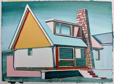 Original Architecture Paintings by paul crook