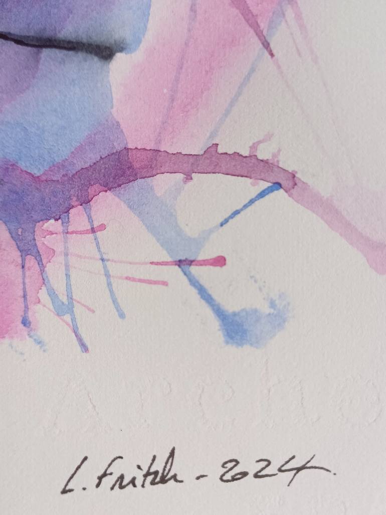 Original Expressionism Animal Drawing by Fritsch Louise