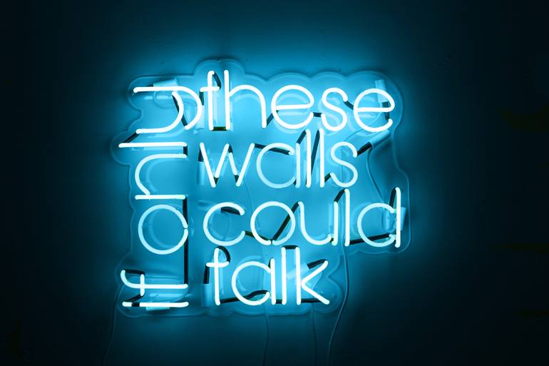 If Only These Walls Could Talk - Print