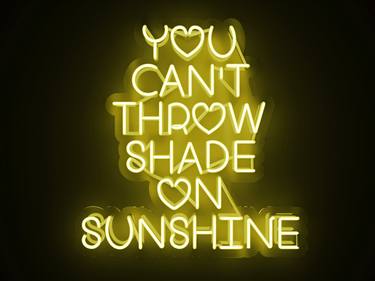 Saatchi Art Artist Mary Jo McGonagle; Sculpture, “You Cant Throw Shade on Sunshine” #art