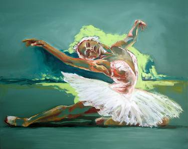 Original Figurative Performing Arts Paintings by Alicia Besada