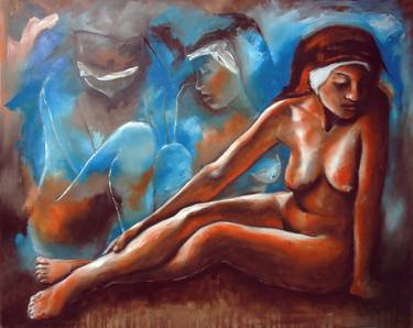Original Figurative Nude Paintings by Alicia Besada