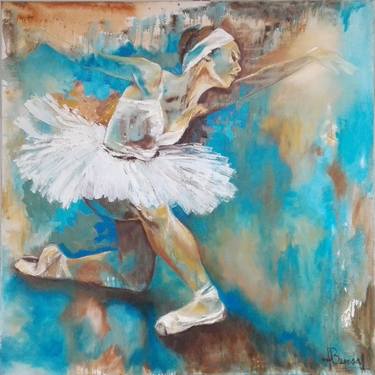 Original Abstract Performing Arts Paintings by Alicia Besada