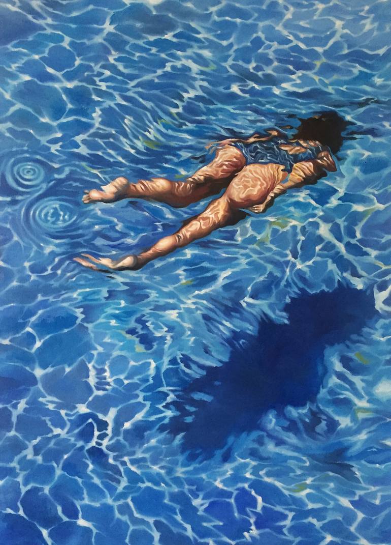 Print of Realism Water Painting by Martin Mugnolo