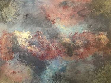 Original Abstract Expressionism Abstract Painting by Stefan  Eightyseven