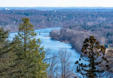 Delaware River from Baldpate Mountain - Limited Edition of 25 thumb