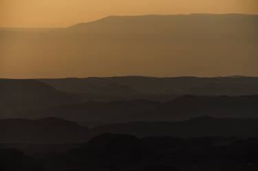 Sunrise over Ramon crater #2 | 60 x 40 cm - Limited Edition of 10 thumb