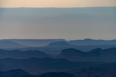 Sunrise over Ramon crater #5 | 45 x 30 cm - Limited Edition of 10 thumb