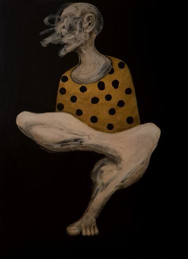 Original Expressionism Body Painting by Filip D Jensen
