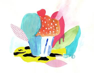 Print of Figurative Food Paintings by Florencia Gutman