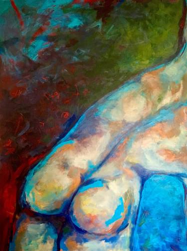 Original Modern Body Painting by Ursula Lampron
