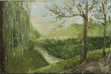 Original Landscape Paintings by Olga-Andreea Ceaglei