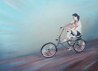 Print of Bicycle Paintings by April Doepker