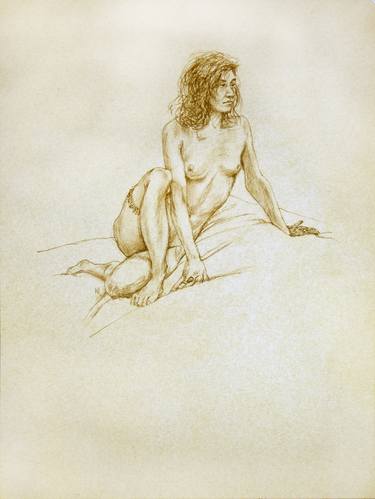 Original Nude Drawings by Ken Vonderberg