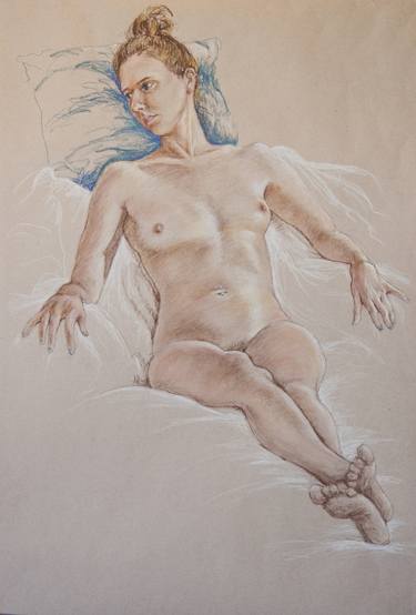 Original Nude Drawings by Ken Vonderberg