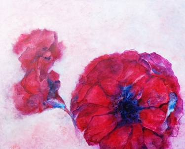 Original Impressionism Floral Paintings by Guillermo Ortiz