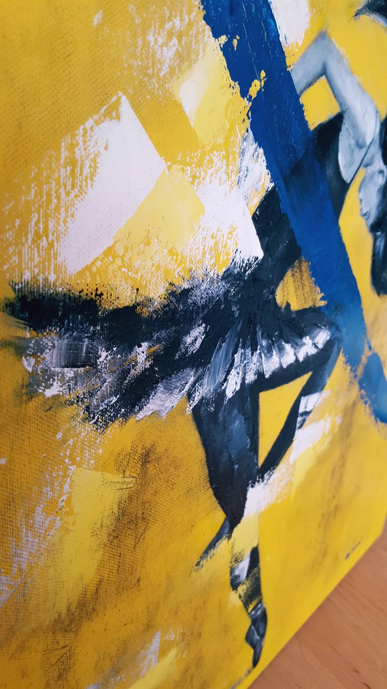 Original Abstract Body Painting by Sarka Quisova