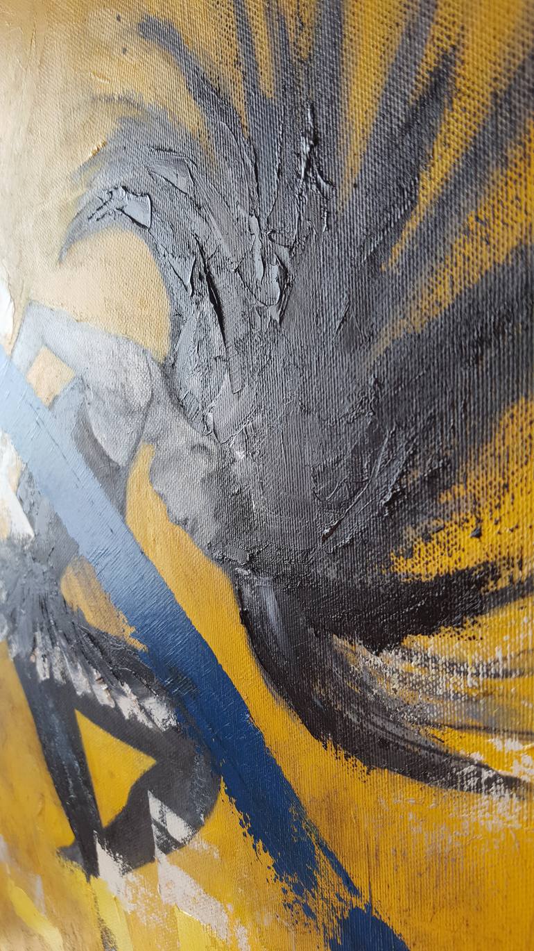 Original Abstract Body Painting by Sarka Quisova