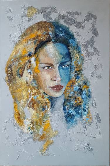 Print of Abstract Expressionism Portrait Paintings by Sarka Quisova