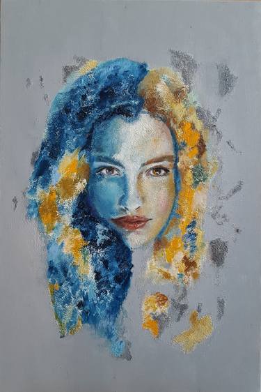 Print of Abstract Portrait Paintings by Sarka Quisova