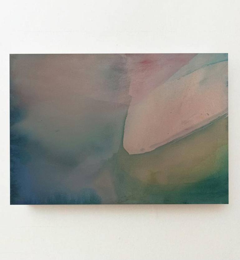 Original Color Field Painting Abstract Painting by Evita Voudouri