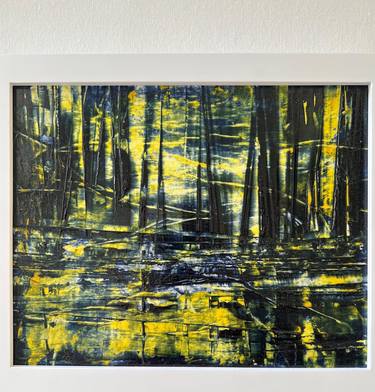 Original Abstract Expressionism Abstract Painting by Keith Innes