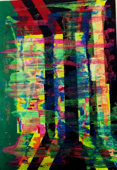 Original Abstract Paintings by James Pakala