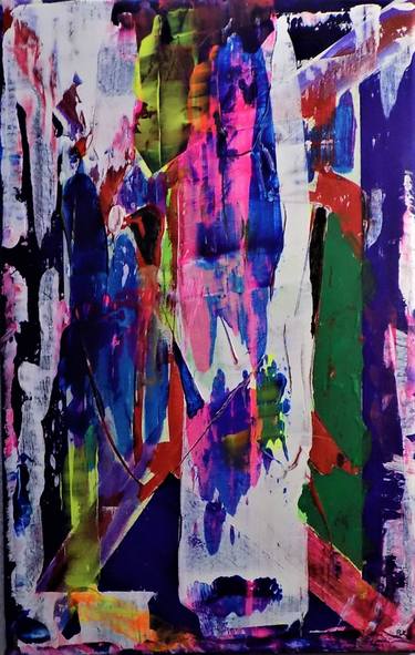 Original Abstract Expressionism Abstract Paintings by James Pakala