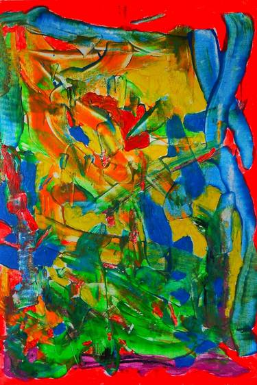 Original Abstract Expressionism Abstract Paintings by James Pakala