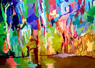Original Abstract Paintings by Jennifer Gabbay