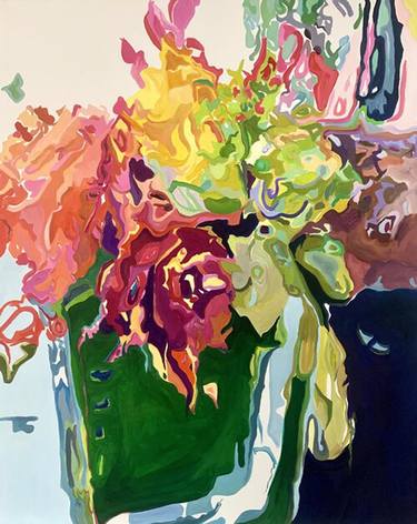 Original Abstract Still Life Paintings by Jennifer Gabbay