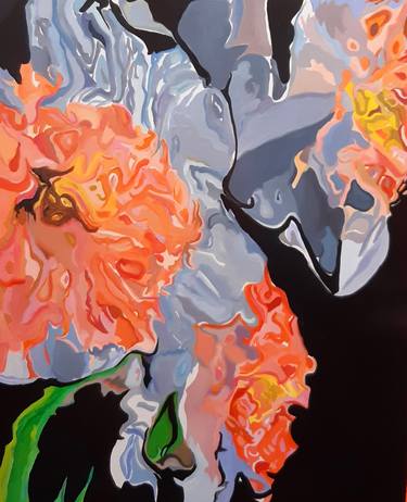 Original Abstract Still Life Paintings by Jennifer Gabbay