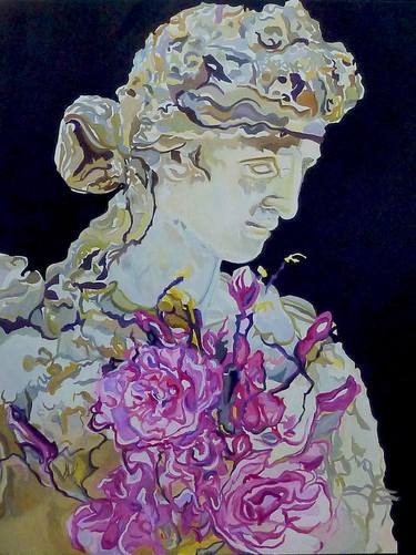 Original Abstract Expressionism Classical mythology Paintings by Jennifer Gabbay