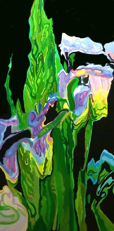 Original Abstract Still Life Paintings by Jennifer Gabbay