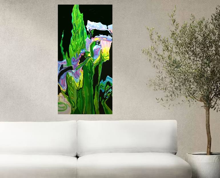 Original Abstract Still Life Painting by Jennifer Gabbay