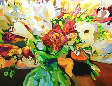 Original Abstract Still Life Paintings by Jennifer Gabbay