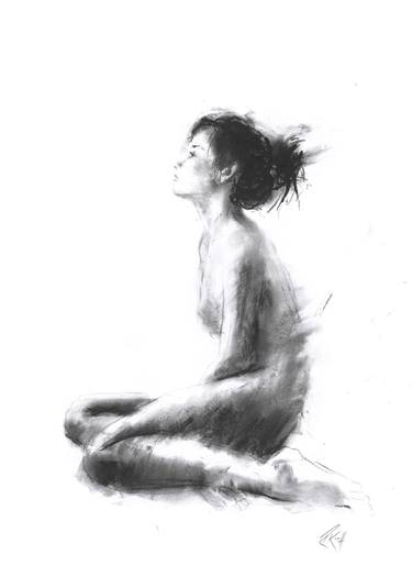 Print of Figurative Body Drawings by Ros Koch