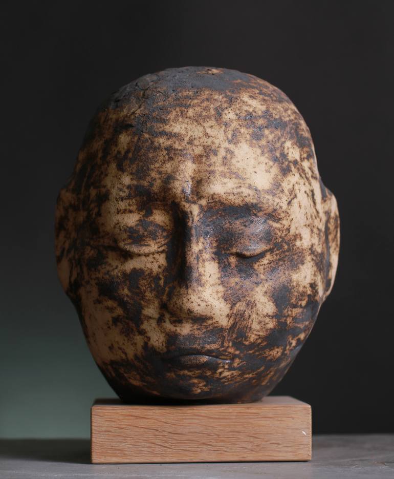 Original Figurative Portrait Sculpture by Denys Shymanskiy