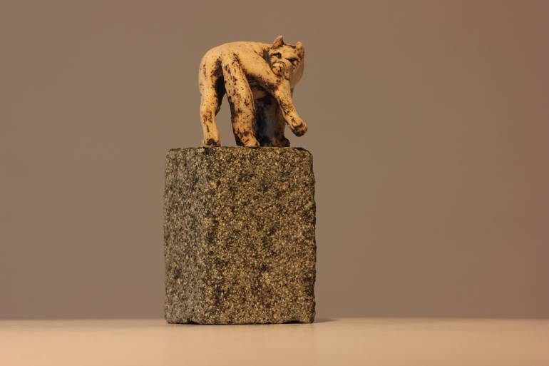 Original Realism Dogs Sculpture by Denys Shymanskiy