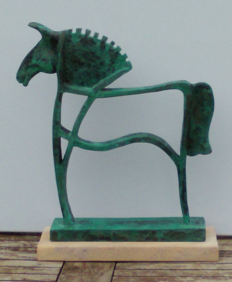 Original Abstract Horse Sculpture by James Connolly