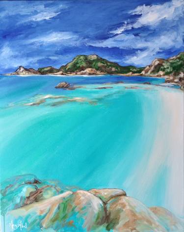 Original Seascape Paintings by Ann Abel Iseux