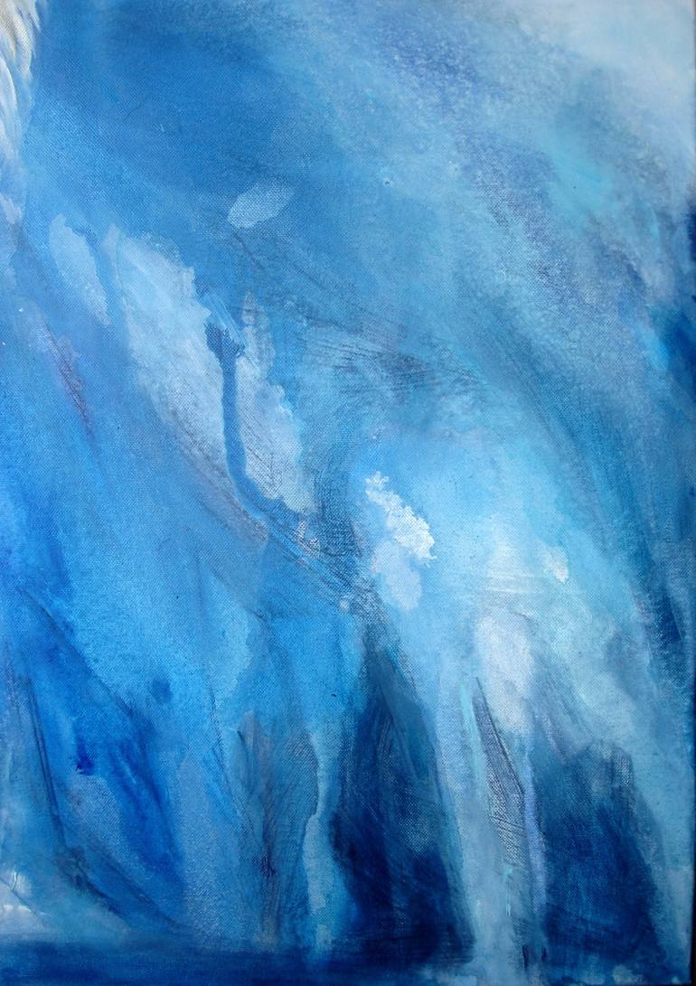 Original Abstract Nature Painting by Ann Abel Iseux