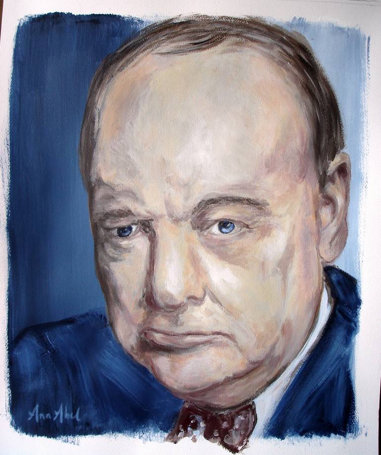 Original Other Pop Culture/Celebrity Painting by Ann Abel Iseux