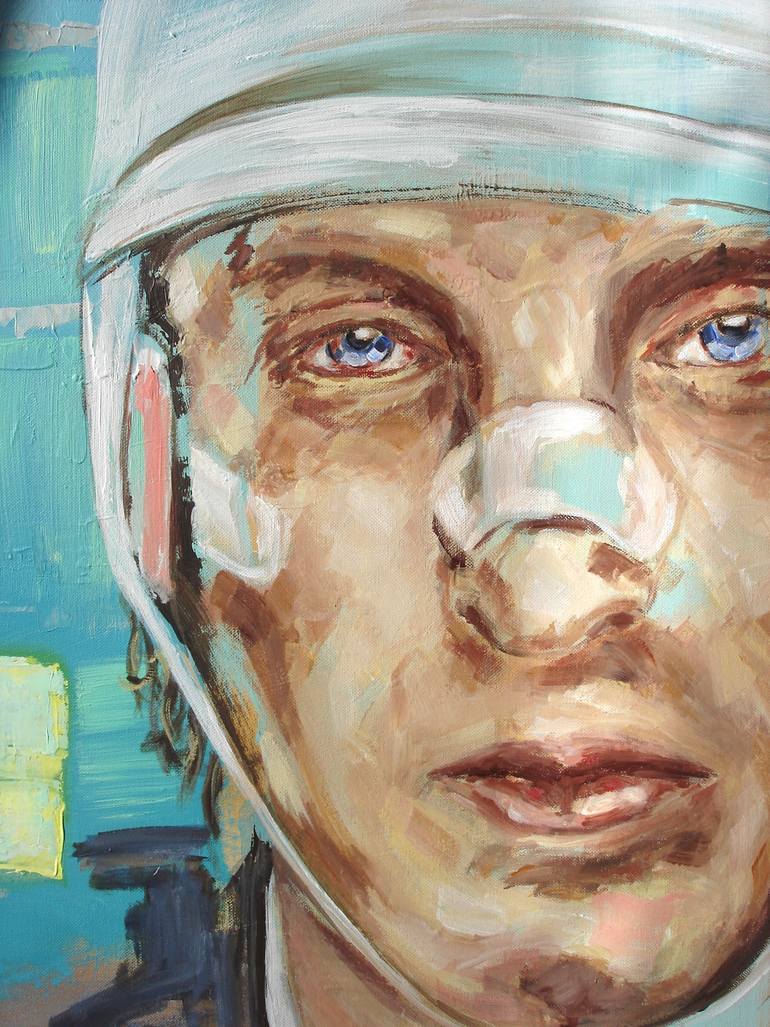 Original Figurative People Painting by Ann Abel Iseux