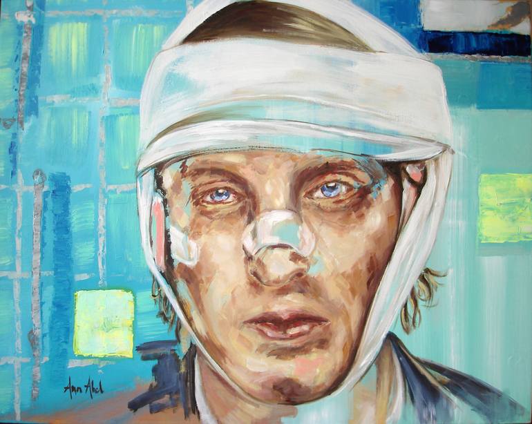 Original Figurative People Painting by Ann Abel Iseux