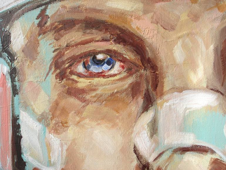 Original Figurative People Painting by Ann Abel Iseux