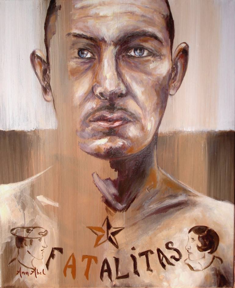 Original Figurative Portrait Paintings by Ann Abel Iseux