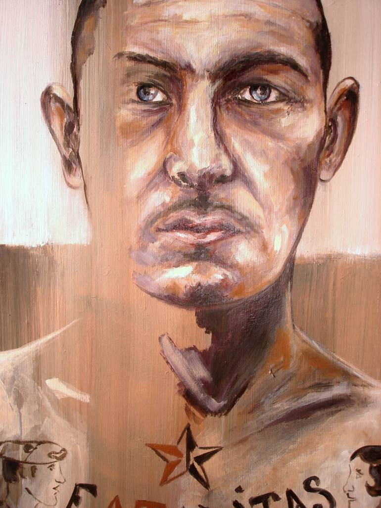 Original Figurative People Painting by Ann Abel Iseux