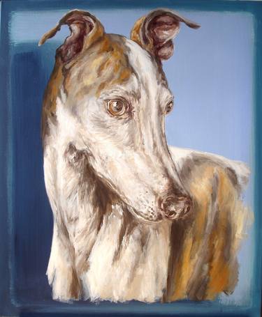 Original Dogs Paintings by Ann Abel Iseux